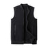 Zippered Polar Fleece Vest With Pockets