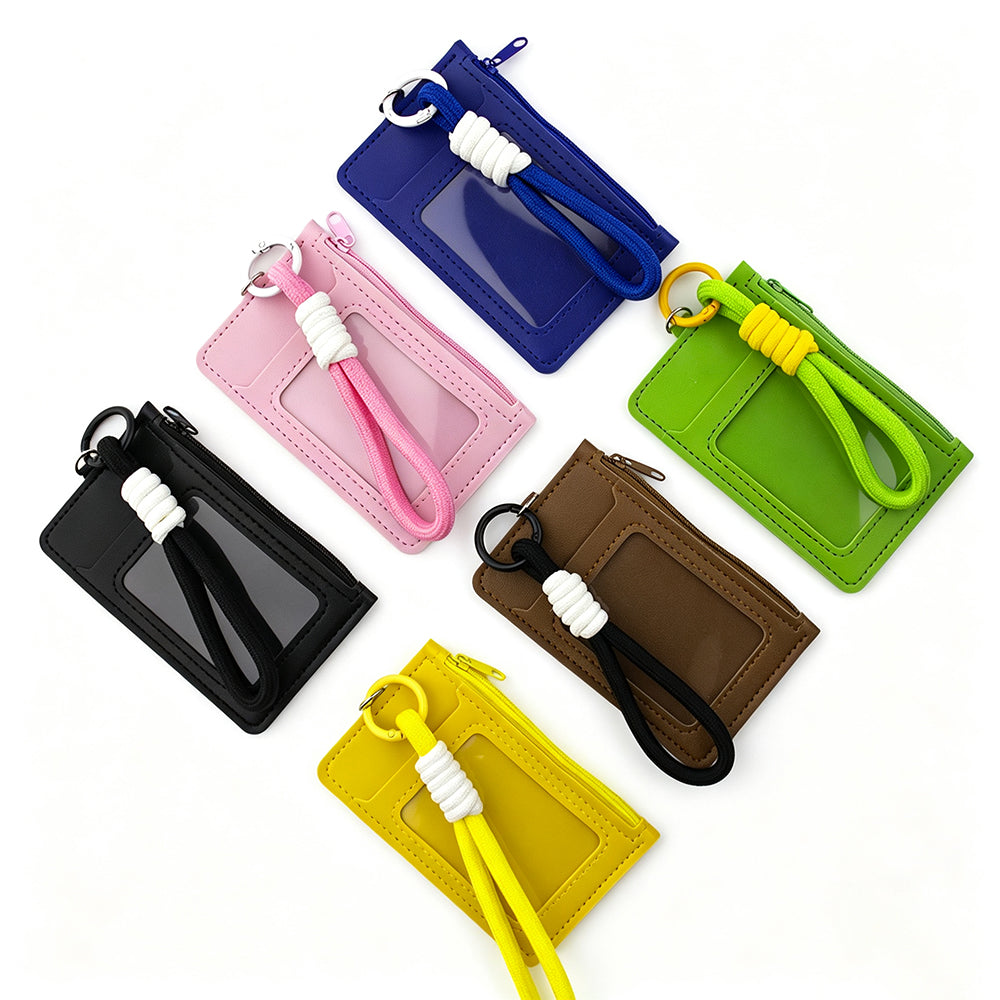 Keychain Id Holder Badge & Coin Purse