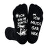 Anti Slip Cotton Crew Socks Pack By Window Display Box