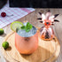 17oz Stainless Steel Pineapple Shape Cup With Straw - Delite Promotional Products