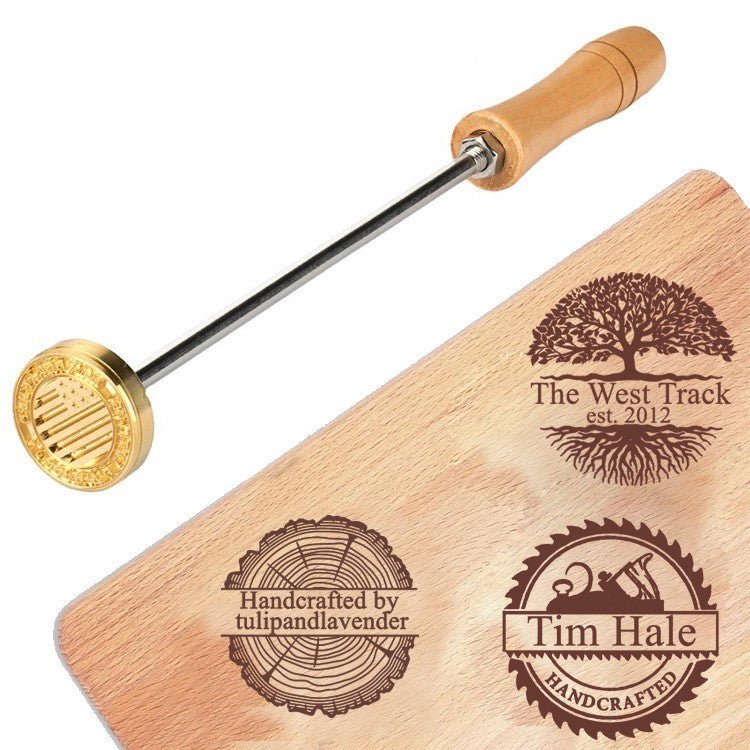 2 Inch Diameter Meat And Hamburger Buns Stamps - Delite Promotional Products
