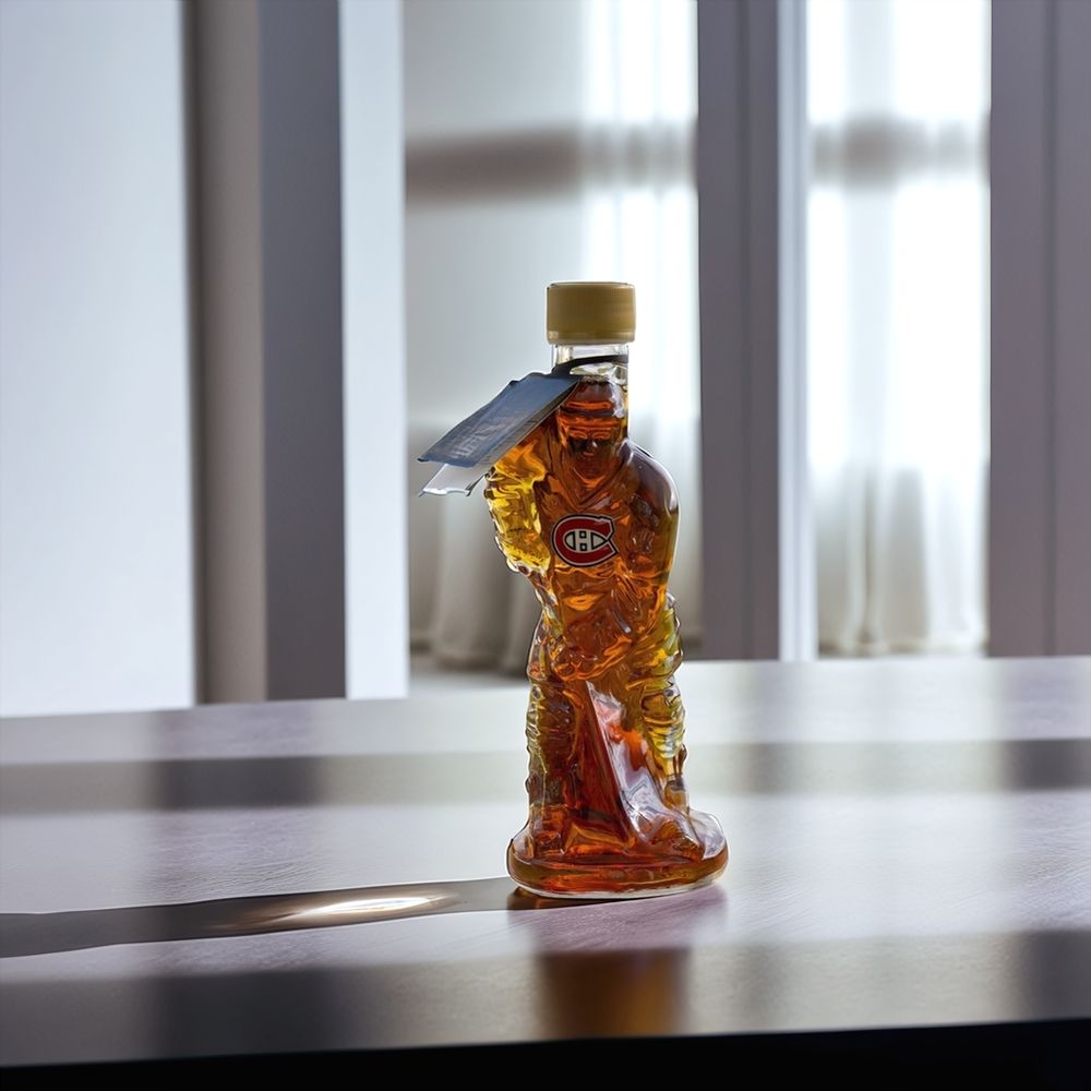 200ml Maple Syrup In Hockey Bottle - Delite Promotional Products