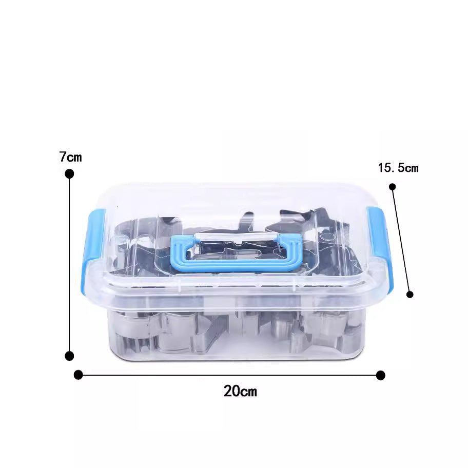 20pcs Cookie Cutter Set In Plastic Box - Delite Promotional Products