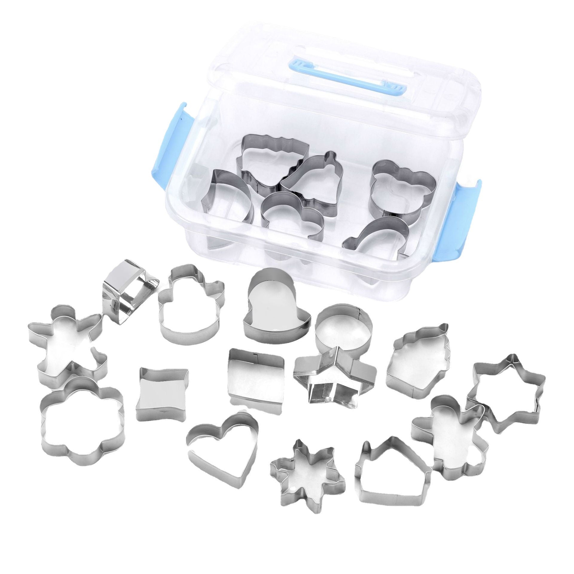20pcs Cookie Cutter Set In Plastic Box - Delite Promotional Products