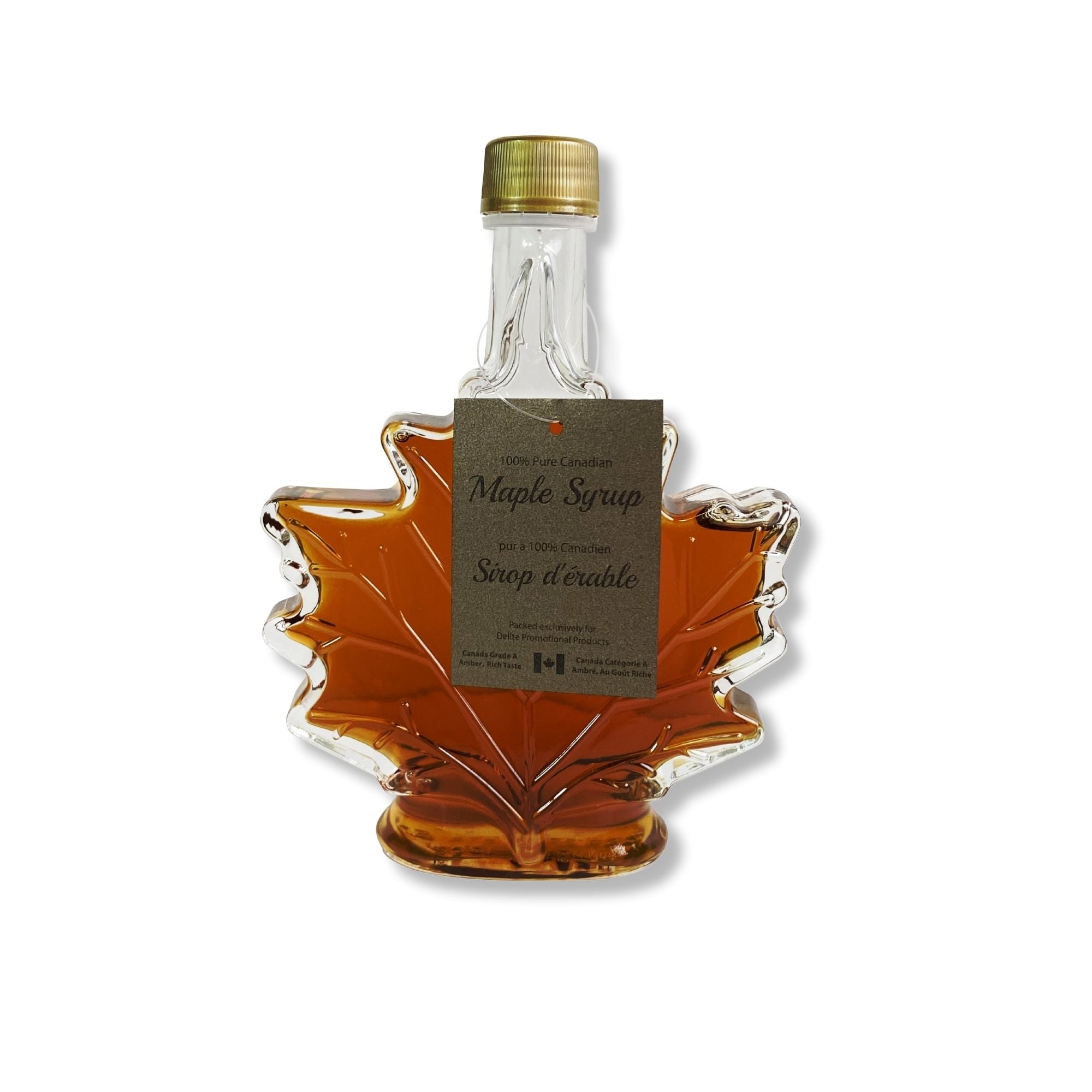 250ml Maple Syrup Leaf Bottle - Delite Promotional Products