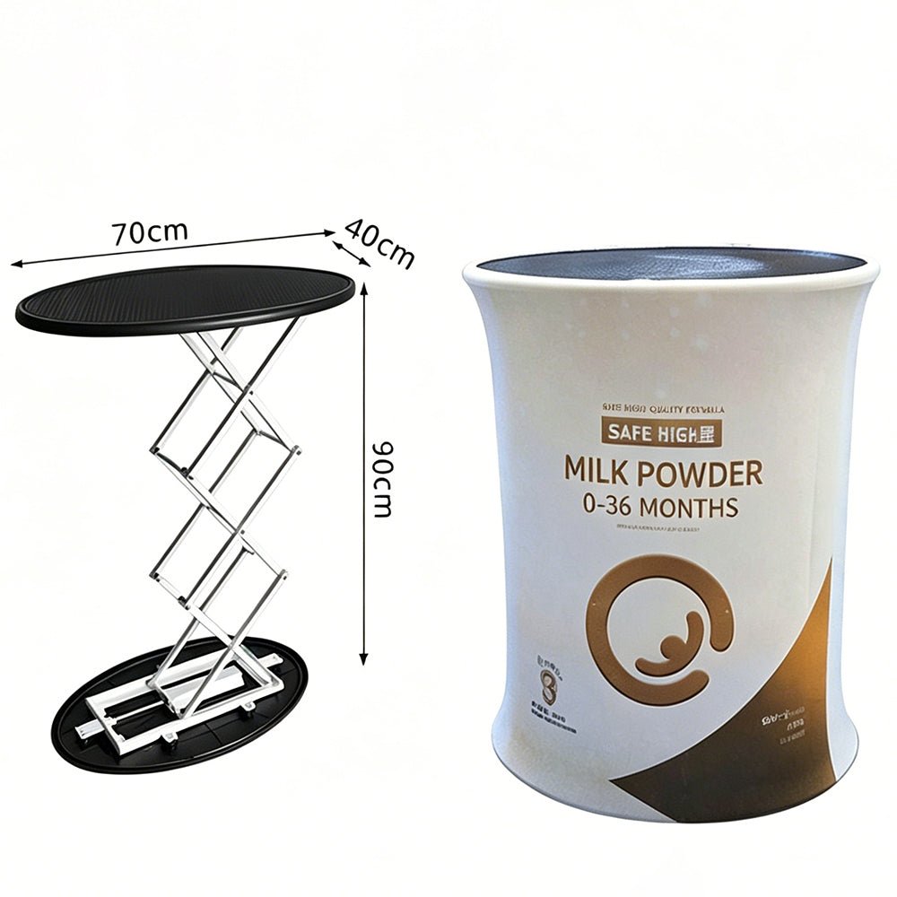 27x35in Foldablereception Display Table For Trade Show Event - Delite Promotional Products
