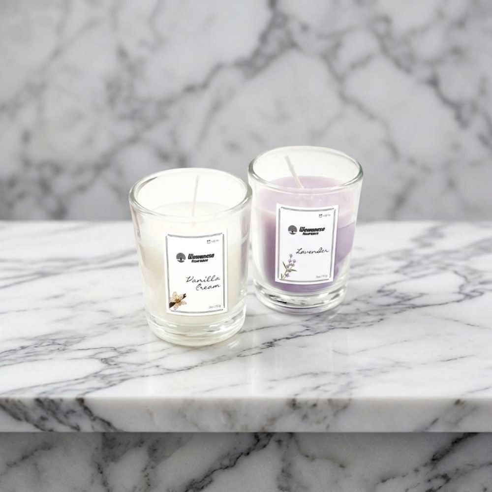 2oz Soy Candle In Glass Jar - Delite Promotional Products