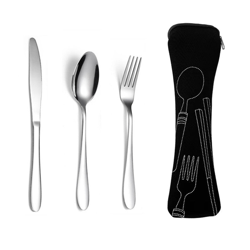 3 Pack Reusable Flatware Set - Delite Promotional Products