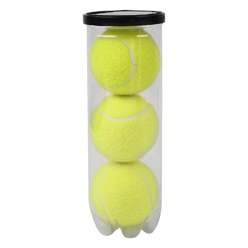 3 - pack Yellow Tennis Balls With Sleeve - Delite Promotional Products