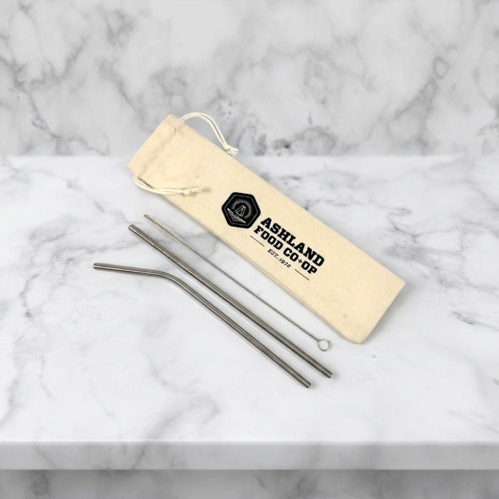 3 Pieces Stainless Steel Straw Set - Delite Promotional Products