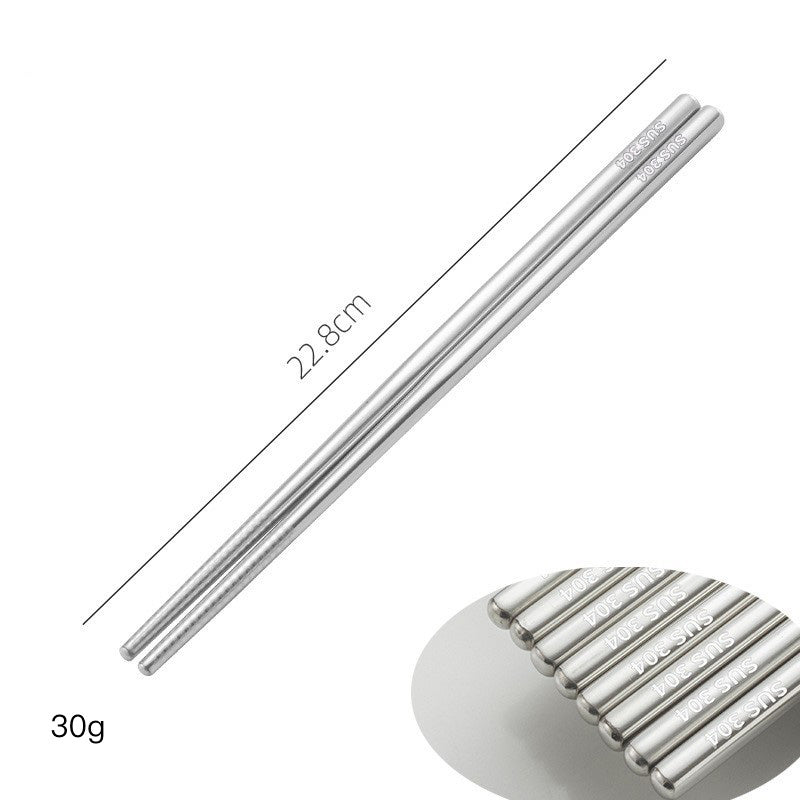 30g Heavy Stainless Steel Chopsticks - Delite Promotional Products