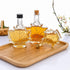 3.4oz Maple Syrup Glass Bottles With Lid - Delite Promotional Products