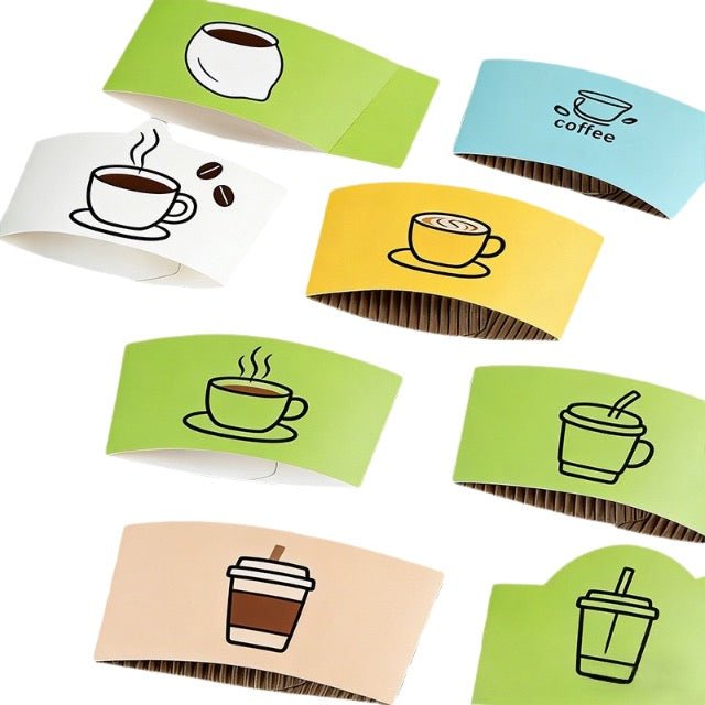 3.5in Dia Cup Paper Sleeve - Delite Promotional Products