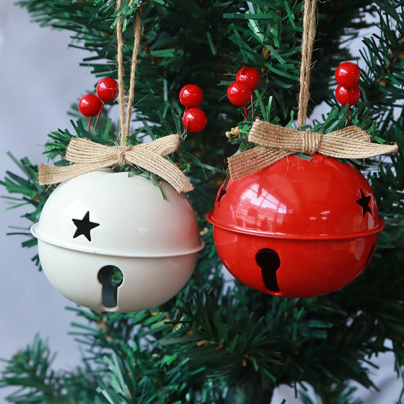 3in Hanging Iron Bell For Christmas Decoration - Delite Promotional Products