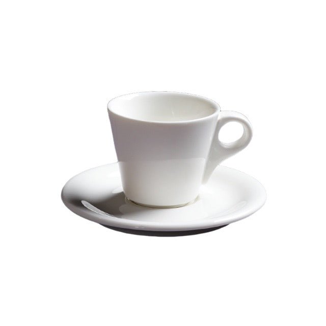 3oz Ceramic Coffee Cup With Saucer Set - By Boat - Delite Promotional Products