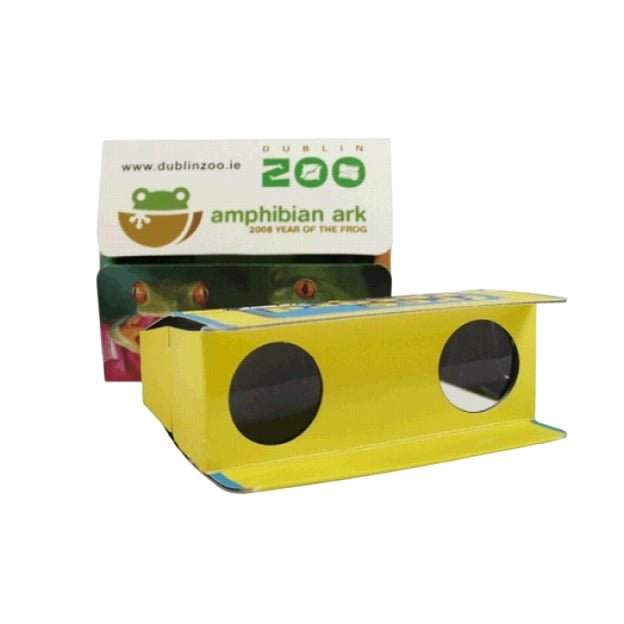 3x Magnification Cardboard Folding Binoculars - Delite Promotional Products
