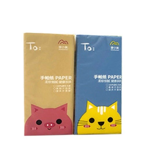 4 Ply 10 Sheets Mini Handkerchief Tissue Pack - Delite Promotional Products