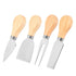 4 Stainless Steel Cheese Knives - Delite Promotional Products