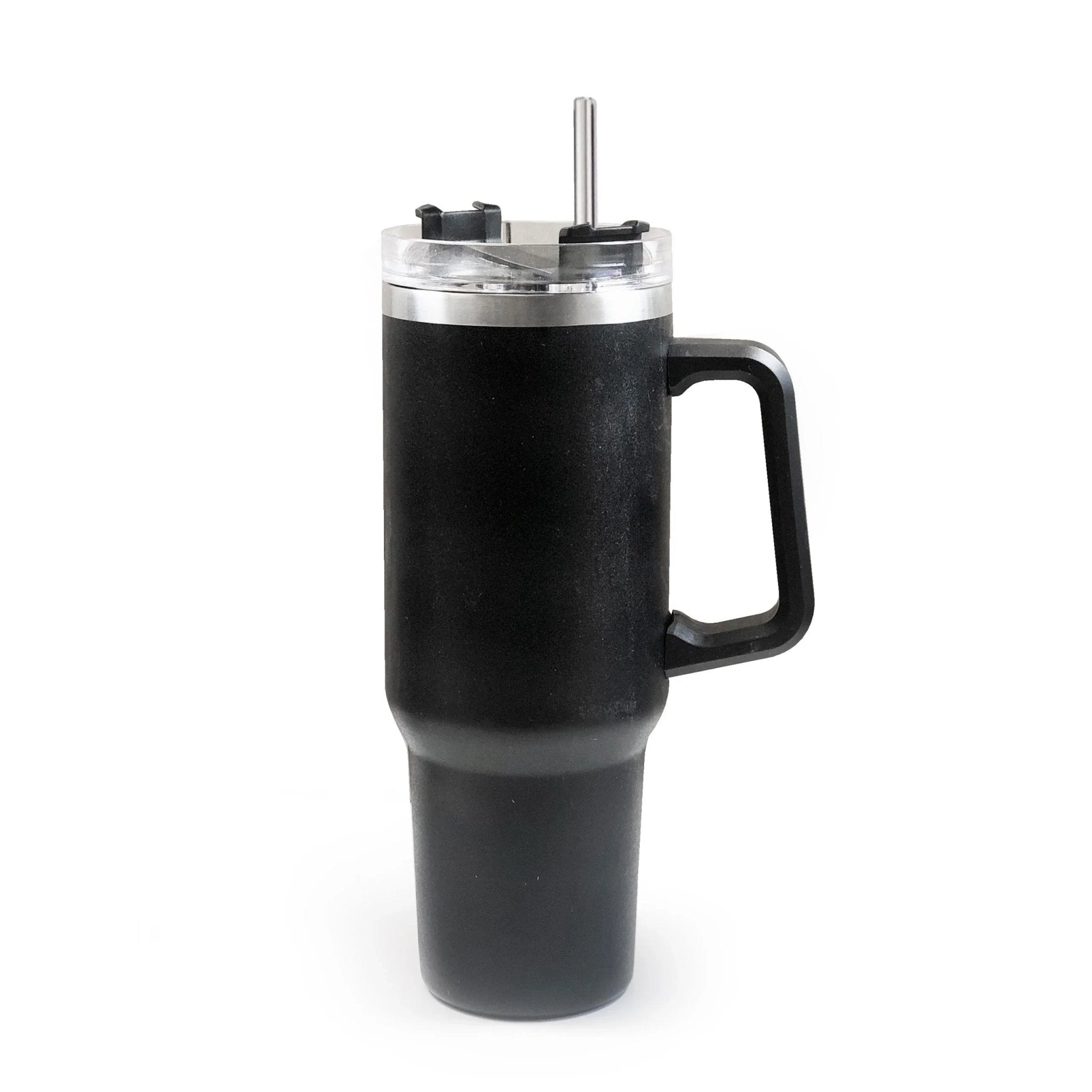 40oz Stainless Steel Tumbler With Straw Set - Delite Promotional Products