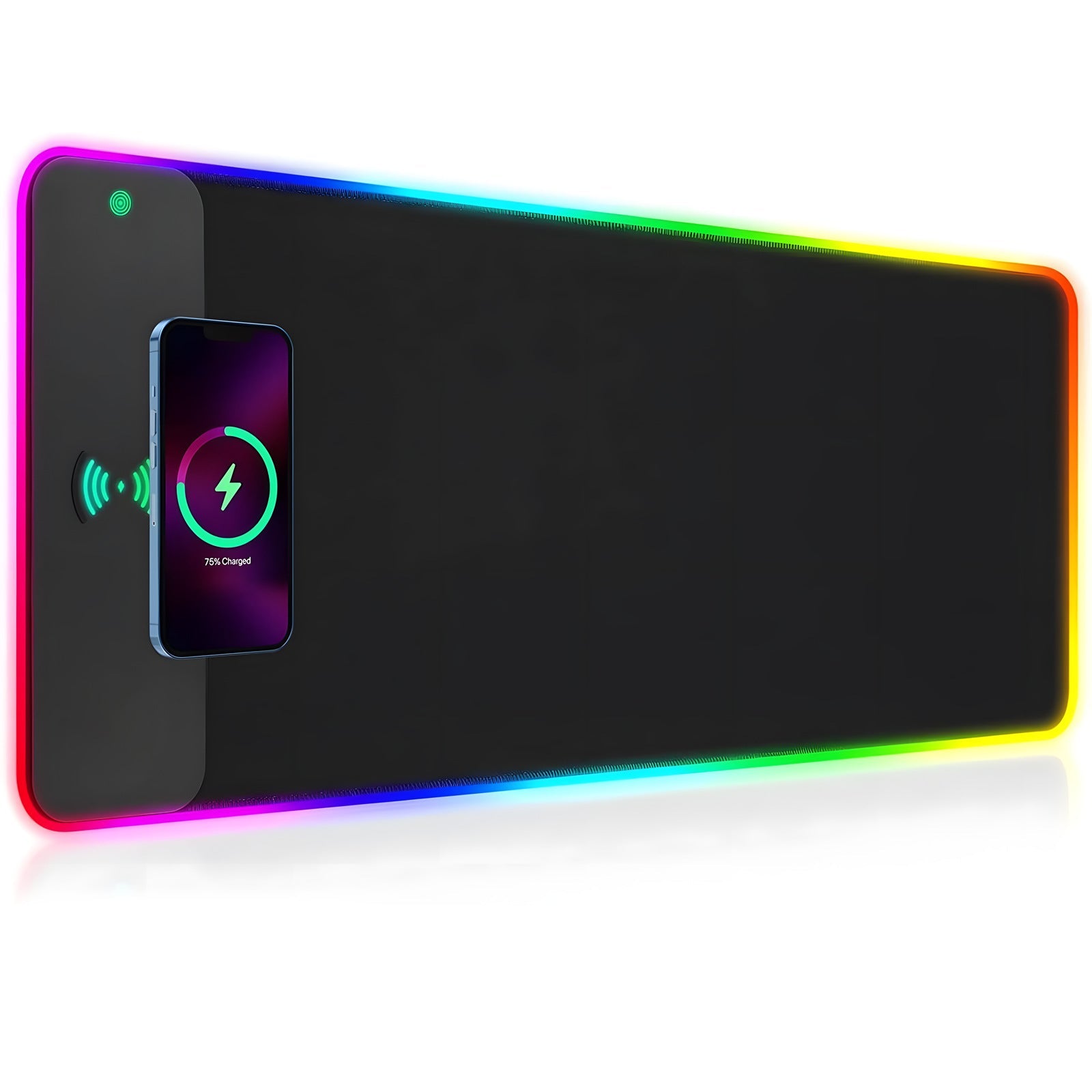 4c Process Print Wireless Charging Desk Mat - Delite Promotional Products