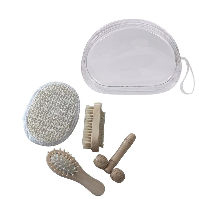 4pcs Bath Kit Travel Pvc Bag Set - Delite Promotional Products