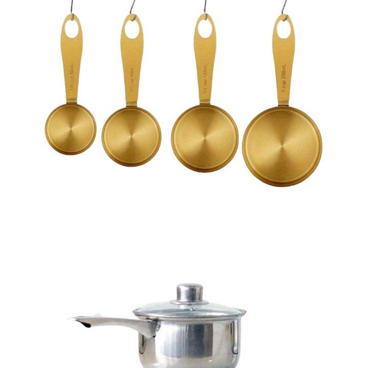 4pcs Measuring Spoon Set Brown Box Pack - Delite Promotional Products