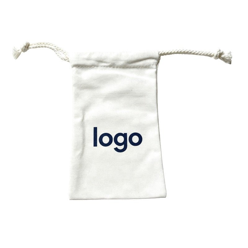 5 1/3 X 7 4/5in Drawstring Canvas Pouch - Delite Promotional Products
