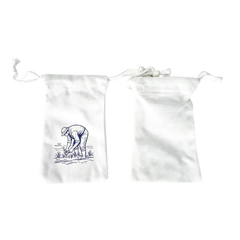 5 1/3 X 7 4/5in Drawstring Canvas Pouch - Delite Promotional Products