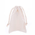 5 X 7 Inch Drawstring Canvas Pouch Overlooked Inside Storage Bag - Delite Promotional Products