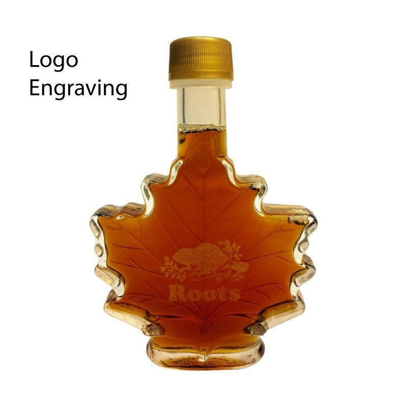50ml Maple Syrup In Leaf Bottle - Delite Promotional Products