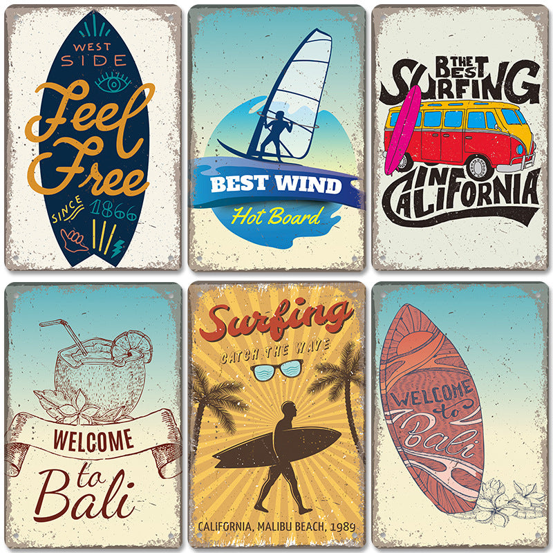 Tin Metal Sign