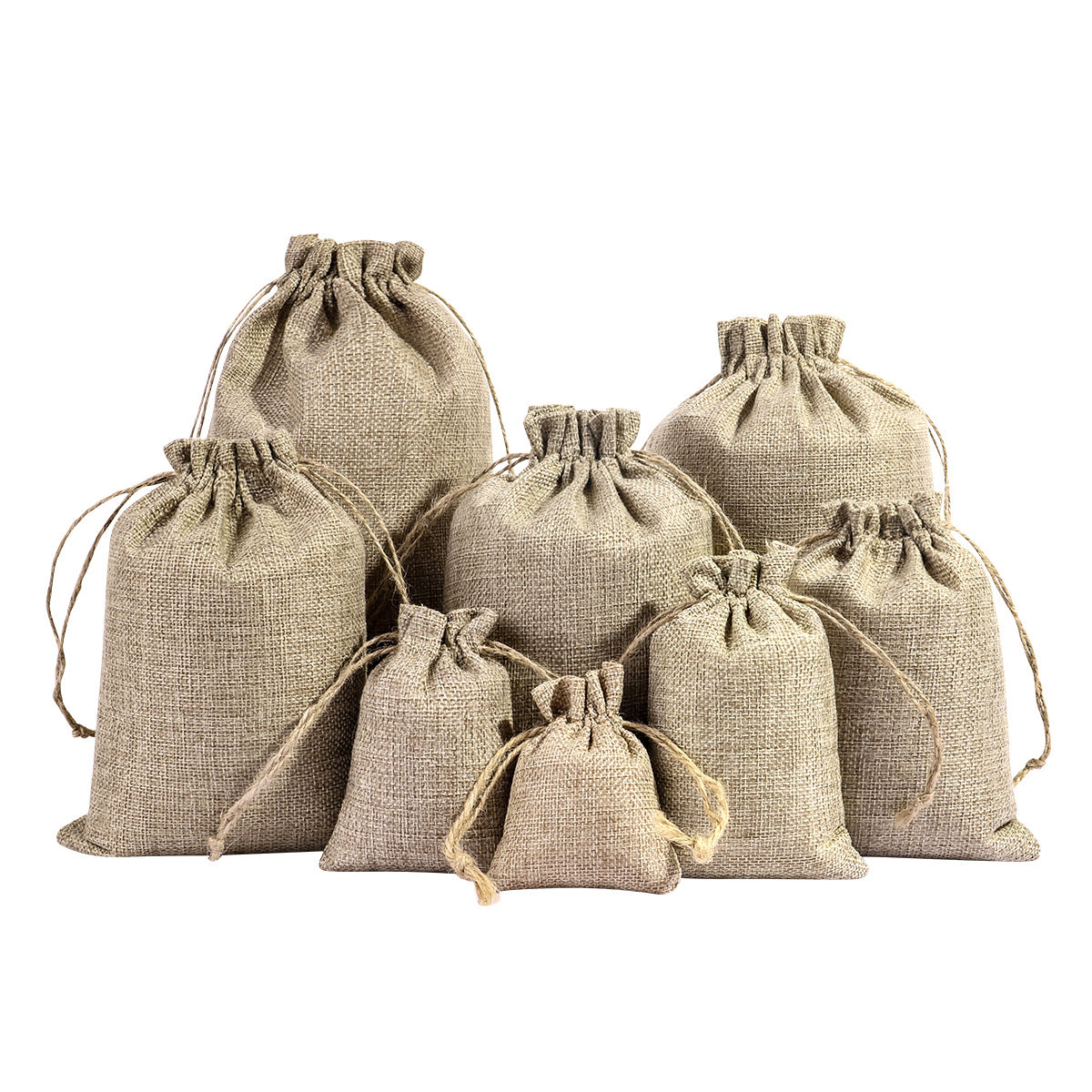 Drawstring Burlap Gift Bag
