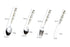 Pearl Ceramic Handle Stainless Steel Cutlery - By Boat