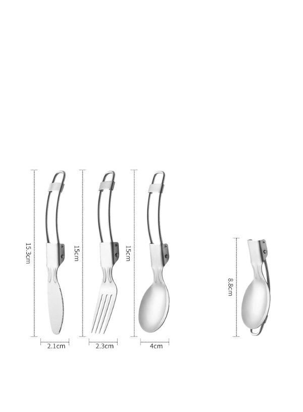 Portabel Folding Utensil Flatware
