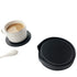 5pcs Pu Leather Coasters With Holder
