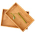 Bamboo Tray With Handle - By Boat