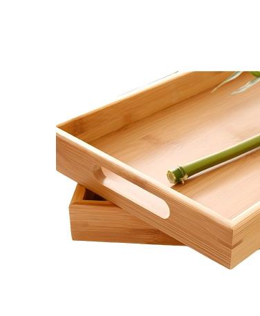 Bamboo Tray With Handle - By Boat