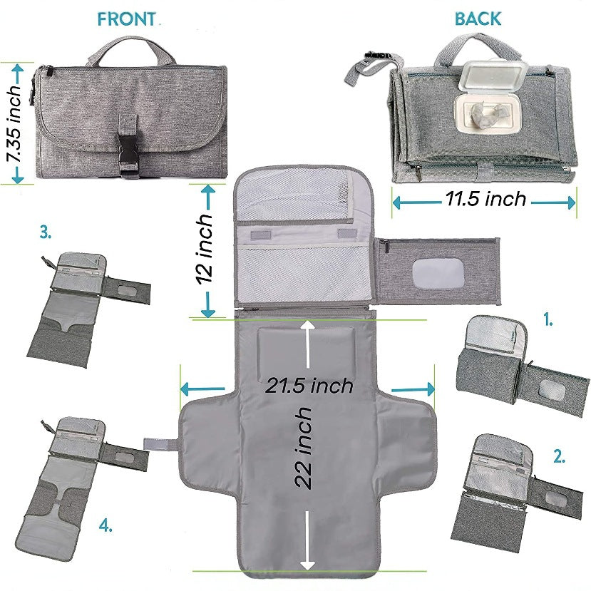 Baby Portable Diaper Changing Pad