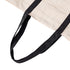 Zippered Canvas Tote Bag