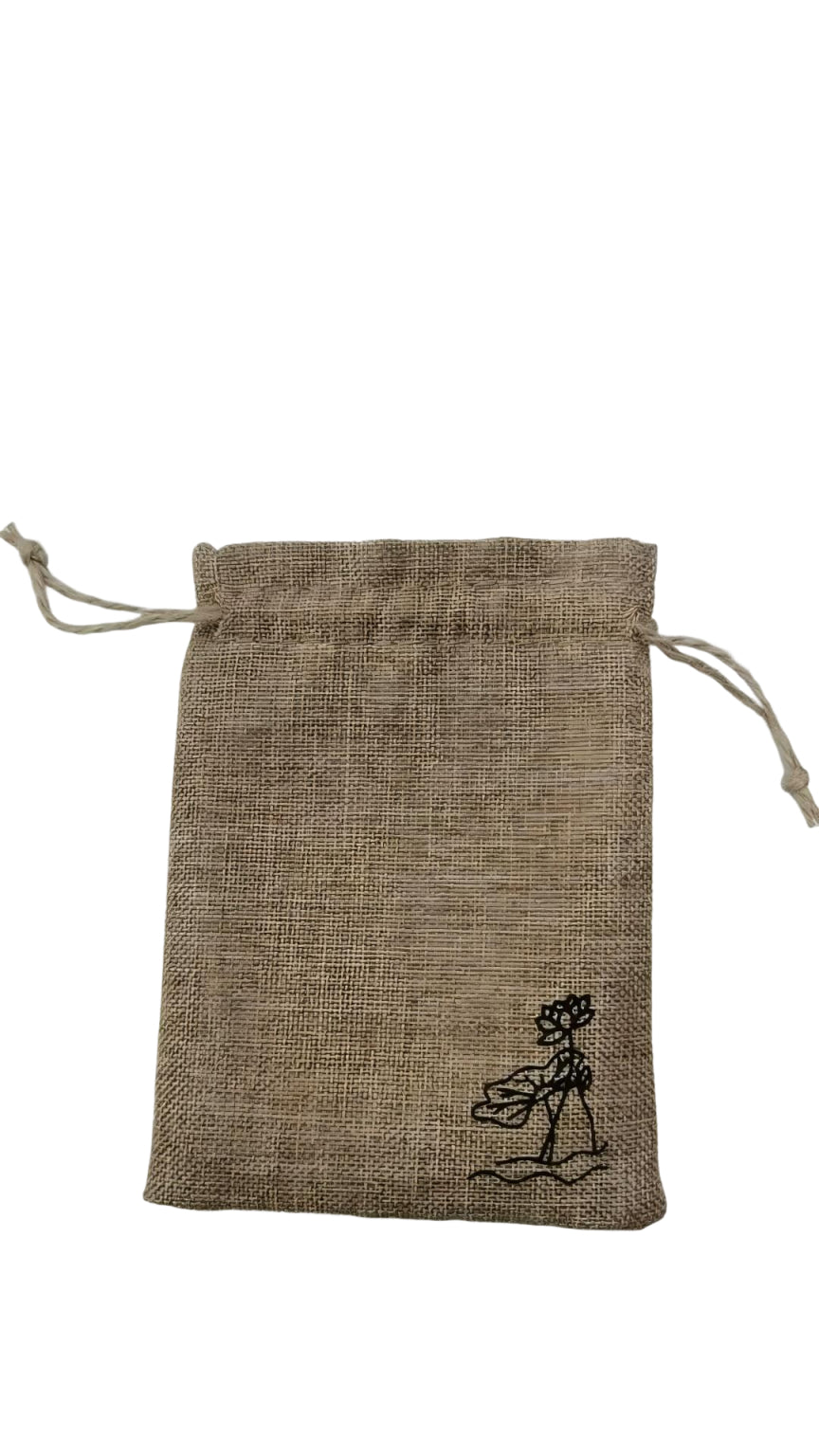 Fine Linen Bag With Drawstring