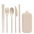 Collapsible Utensils Set With Portable Case