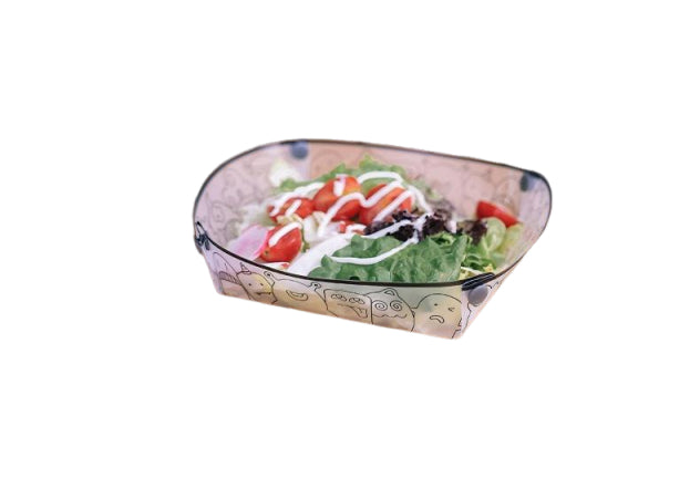 Portable Plate With Spork