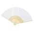 Bamboo Paper Handheld Fan