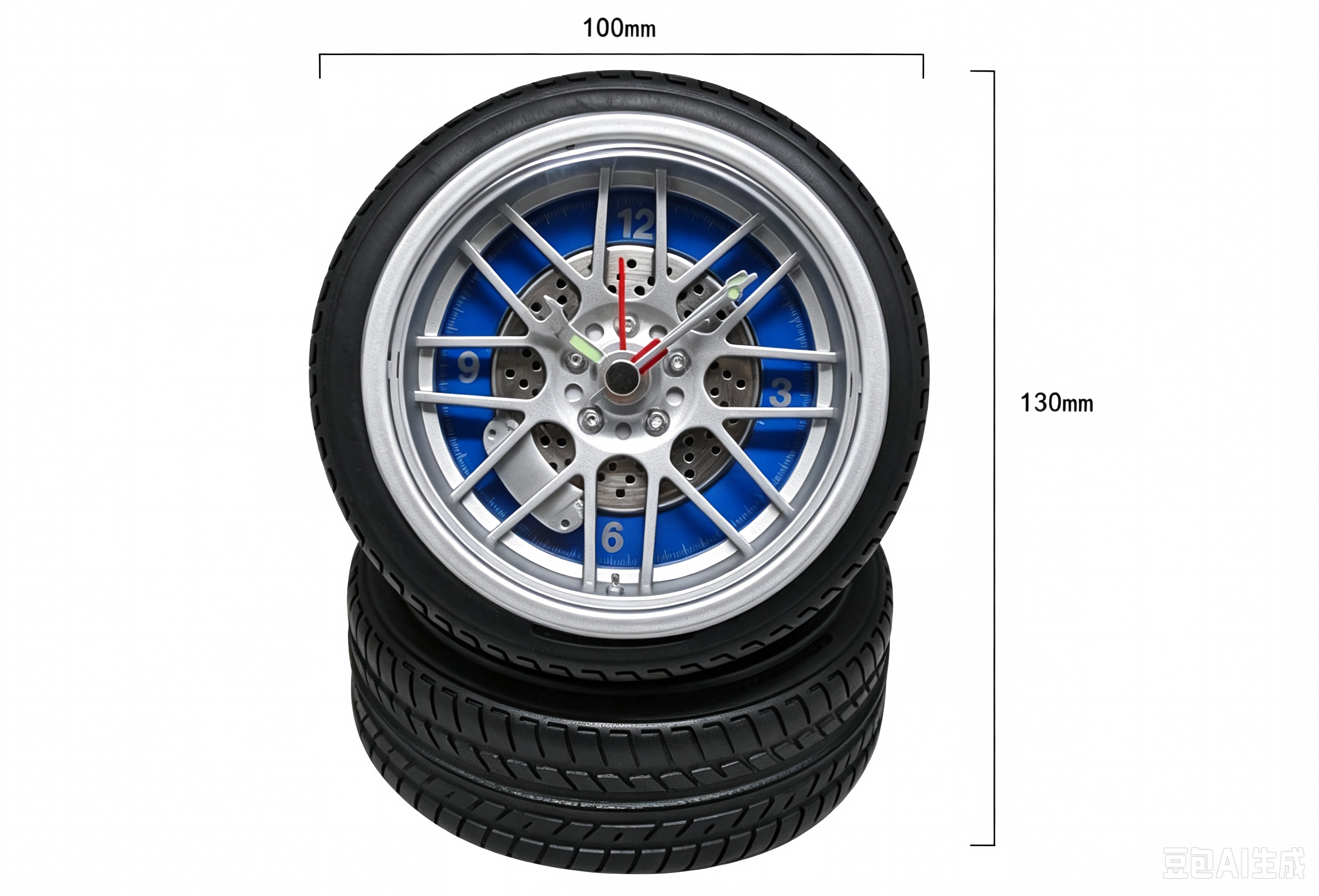 Tire Shaped Clock