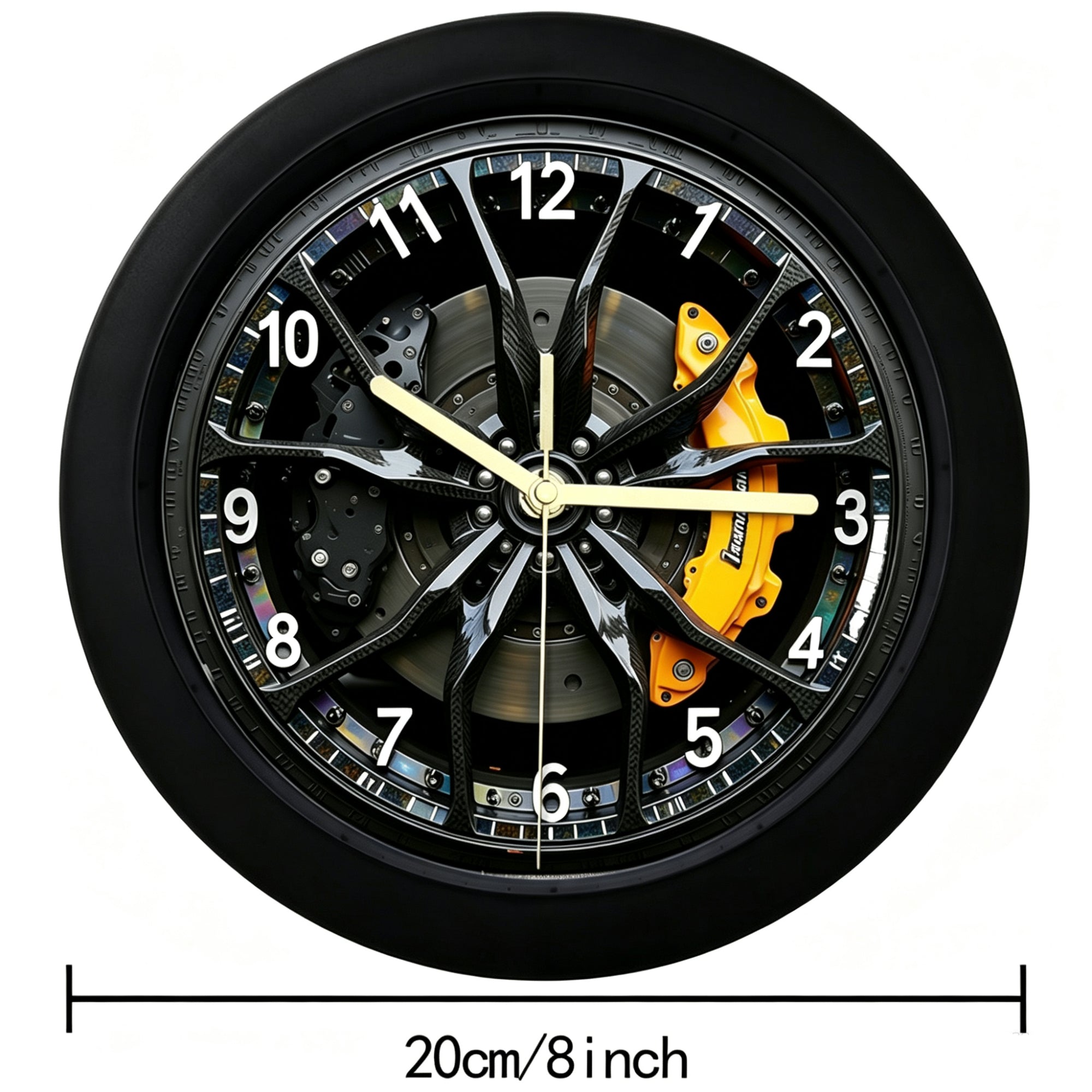 Tire Clock Can Stand Or Hang