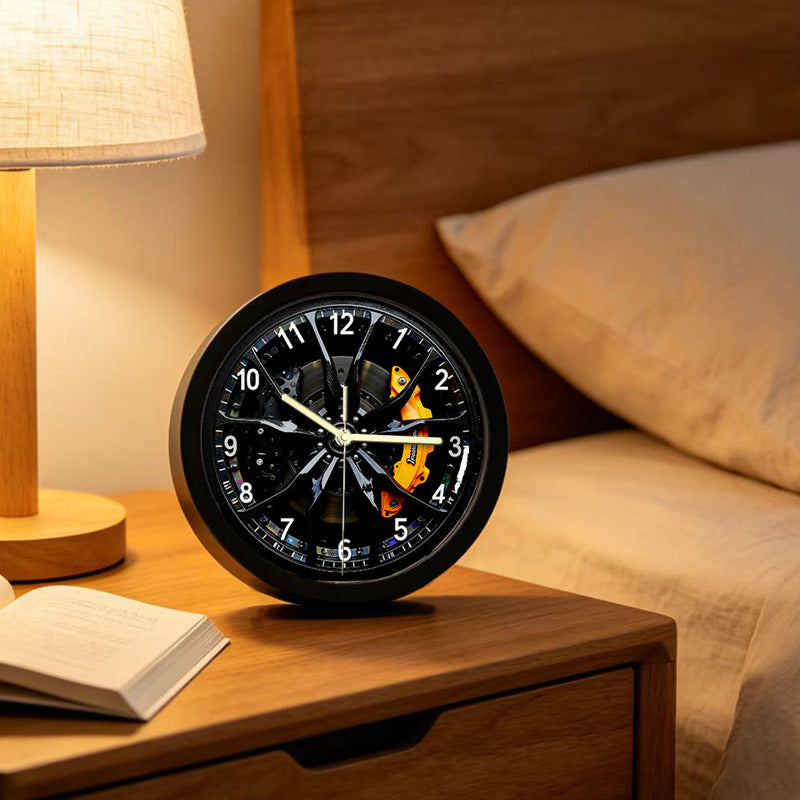 Tire Clock Can Stand Or Hang