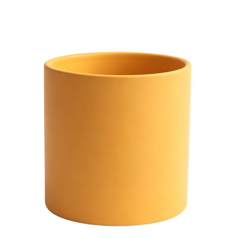 5in Ceramic Pot With Saucer Foam & Box Safe Package - By Boat - Delite Promotional Products