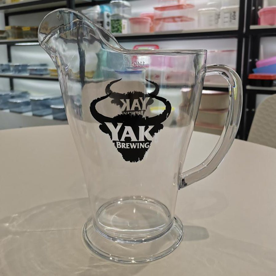 60oz Plastic Liquid Jar Styrene Pitcher - By Boat - Delite Promotional Products