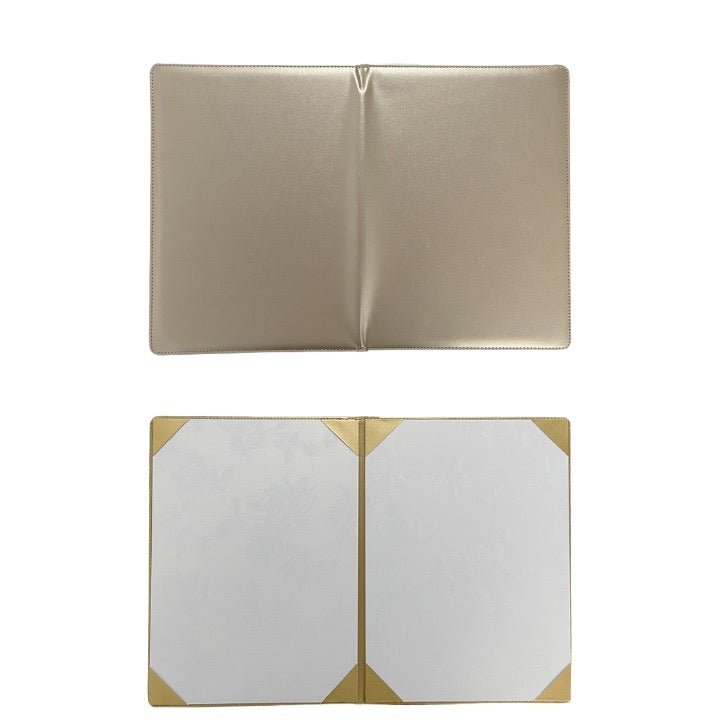 6.5 X 8.6in Pu Leather Certificate Holder Cover - Delite Promotional Products