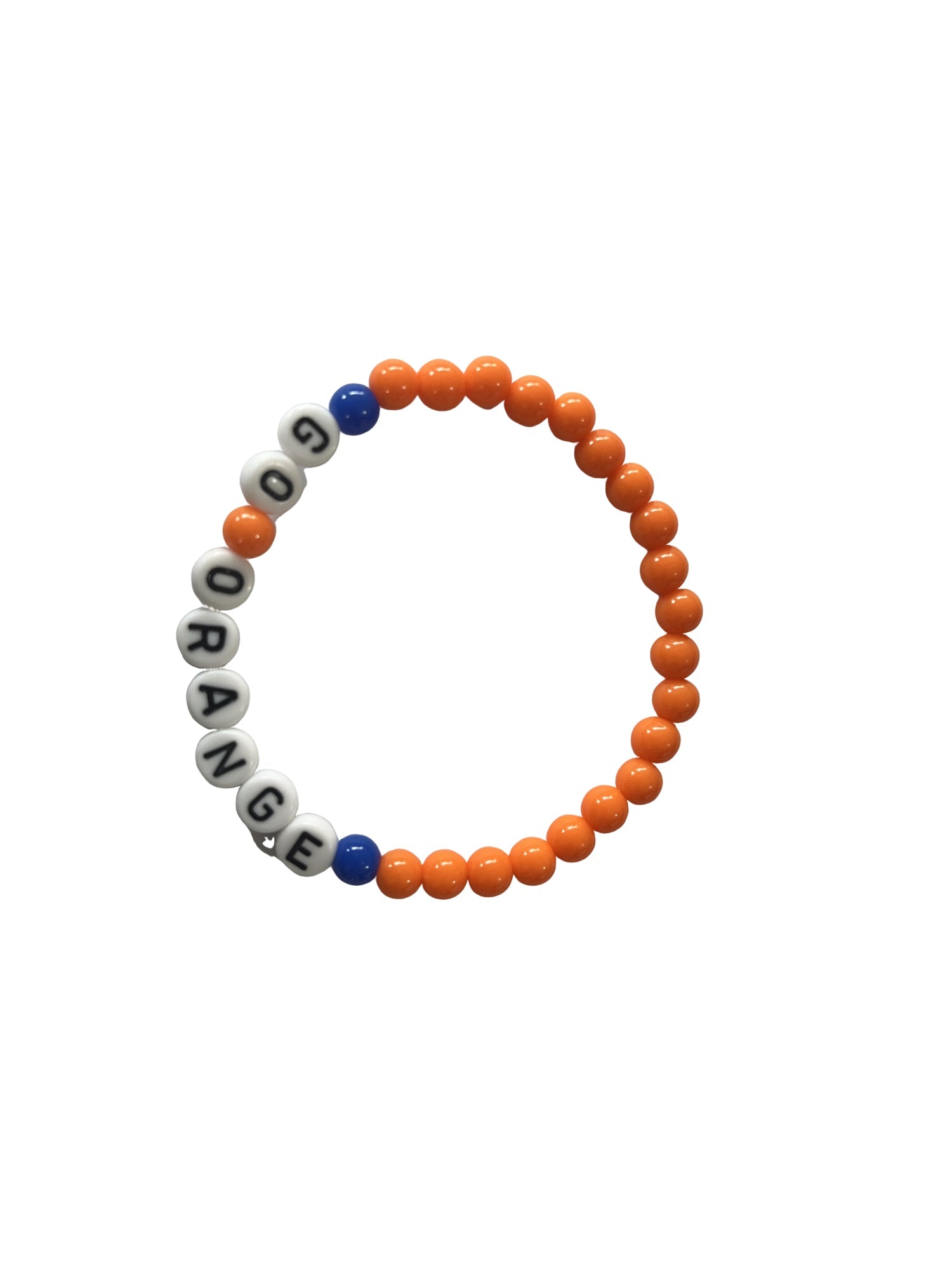 6mm Beads Bracelet With Letter Assorted - Delite Promotional Products